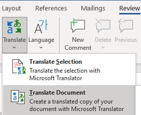 Jak automatycznie przetłumaczyć dokument w Word