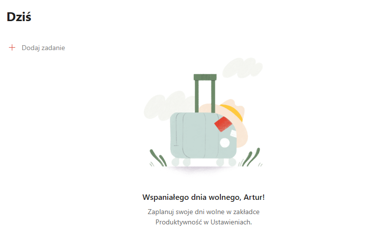 todoist planowanie dnia